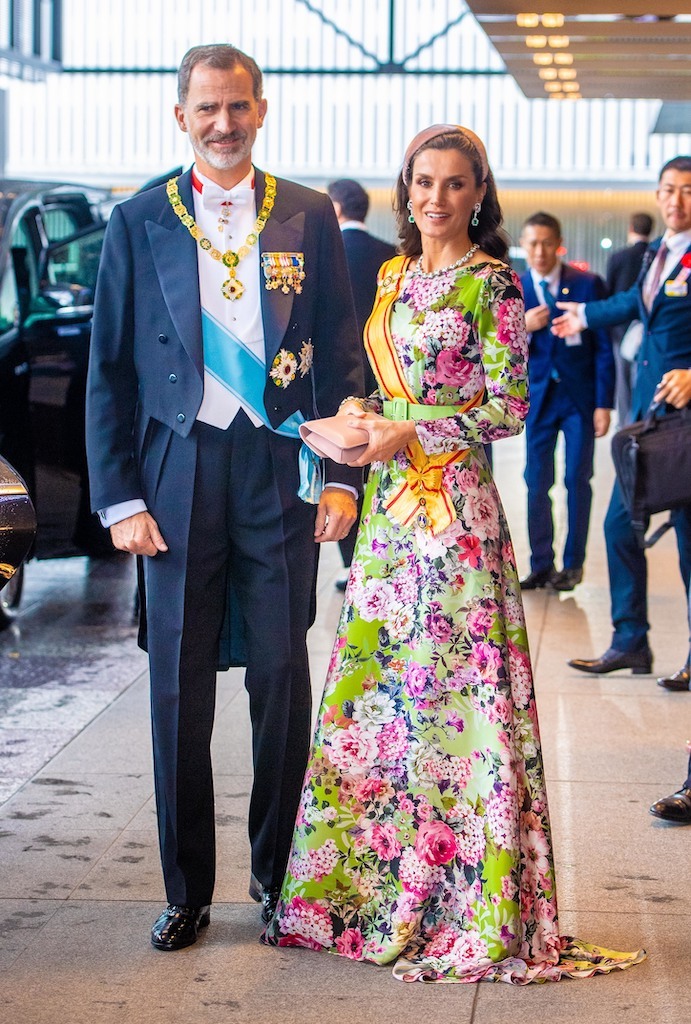 Королева Летиция и король Филипп VI