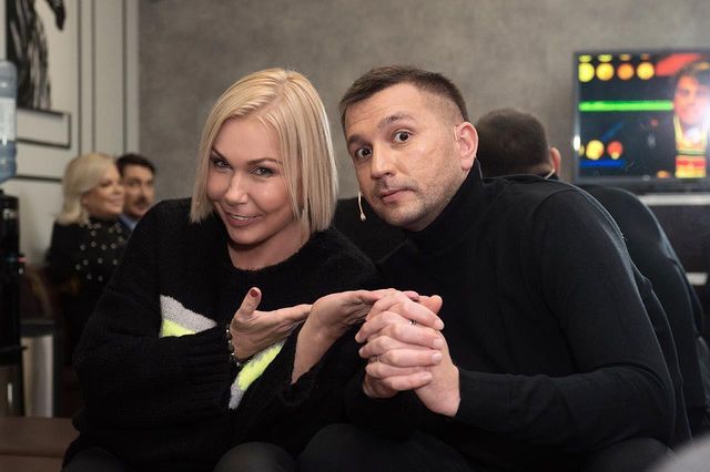 Ксения Стриж с мужем Андреем Сусликовым