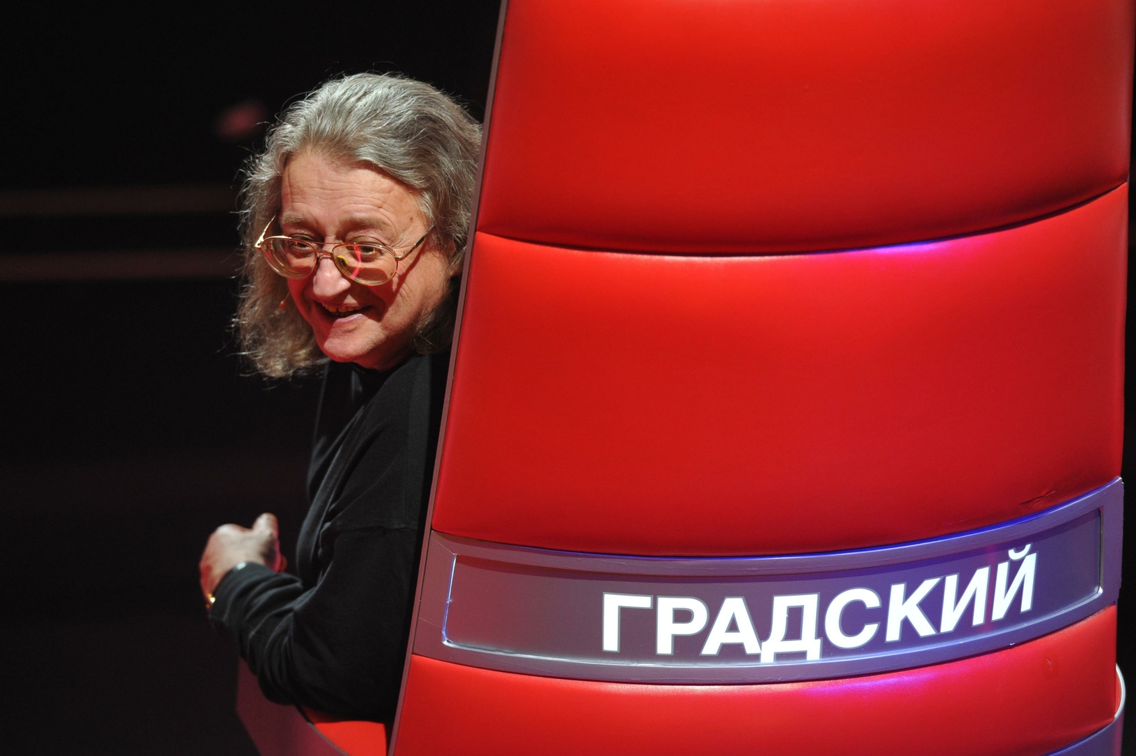 Александр Градский в кресле наставника проекта «Голос»