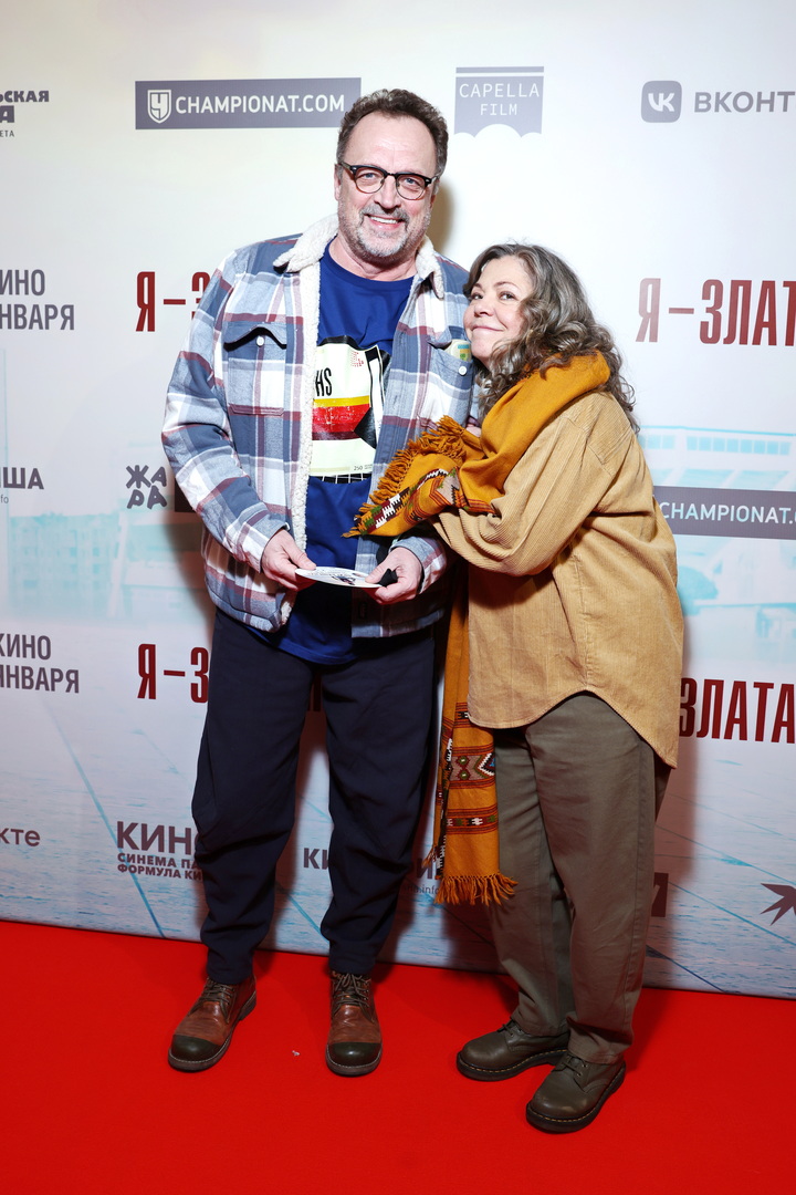 Виктор Гусев с женой Ольгой