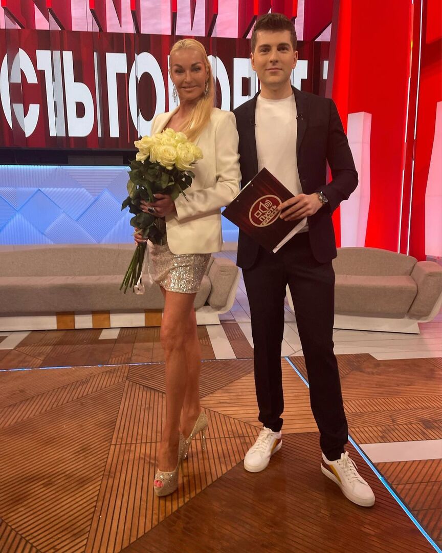 Анастасия Волочкова и Дмитрий Борисов