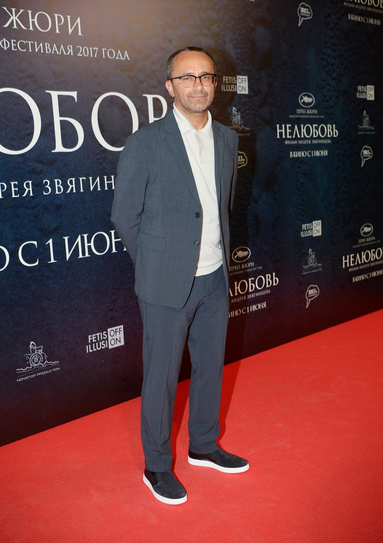 Андрей Звягинцев на премьере своего фильма «Нелюбовь»