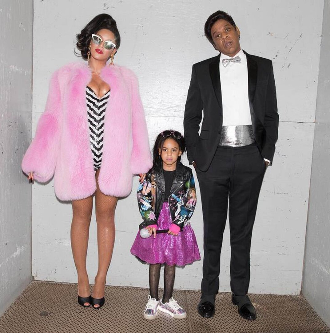 Бейонсе, Jay Z и их дочь Блю Айви