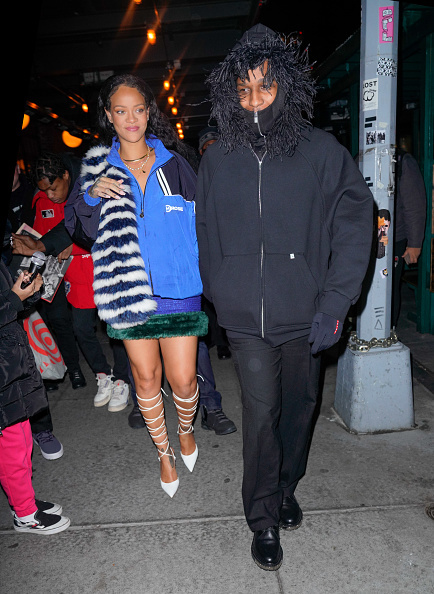 Рианна и A$AP Rocky в Нью-Йорке