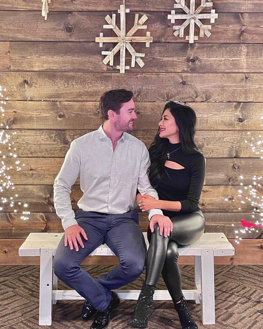 Николь Шерзингер и Том Эванс