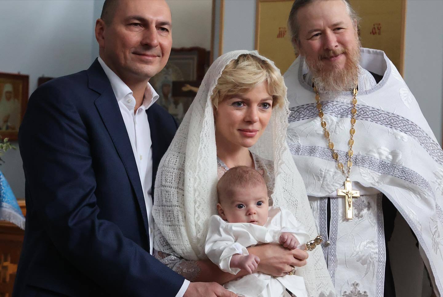 Игорь Вдовин и Елена Николаева с сыном