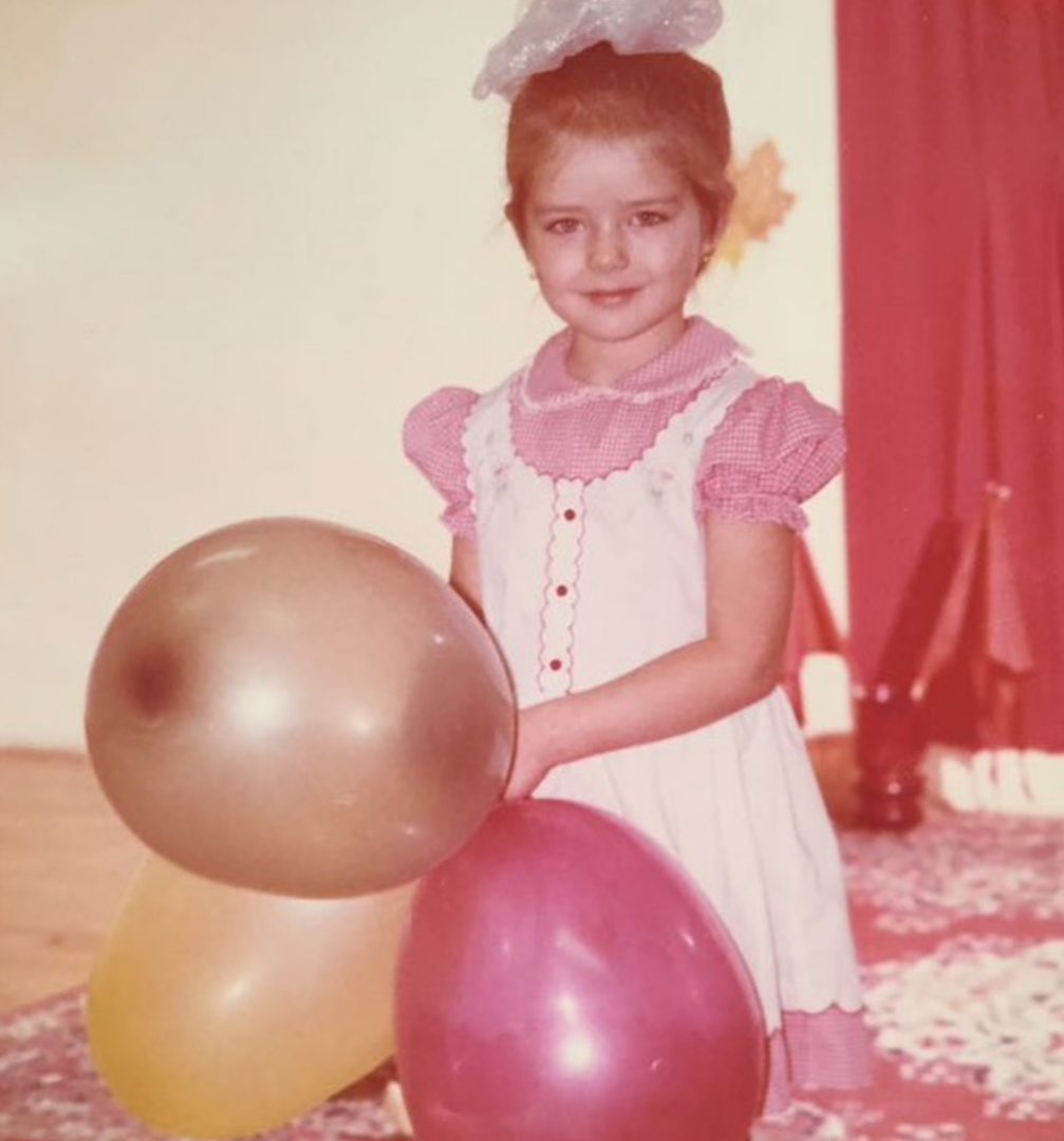 Марина Александрова в детстве