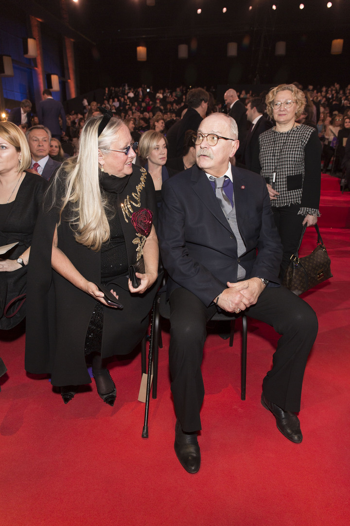 Никита Михалков с Татьяной Михалковой