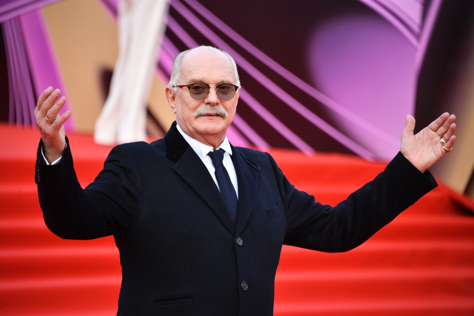 Никита Михалков на красной дорожке