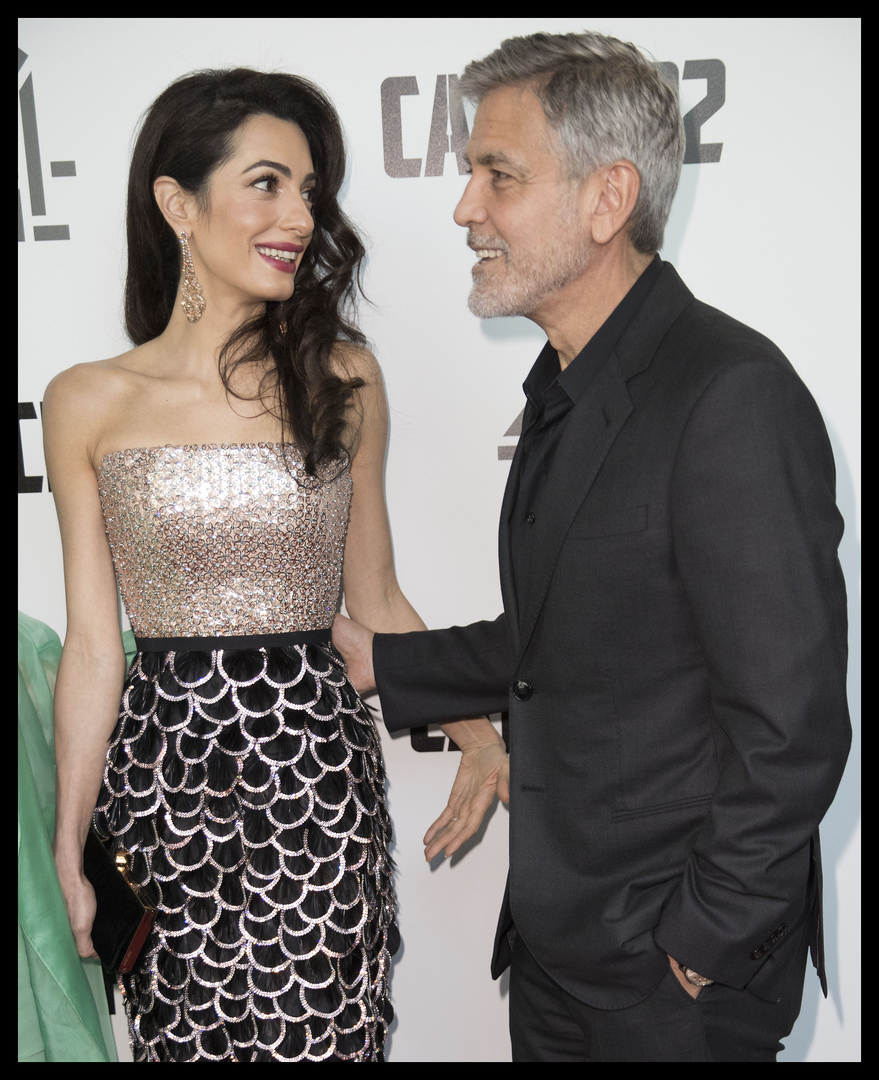 Джордж Клуни с возлюбленной