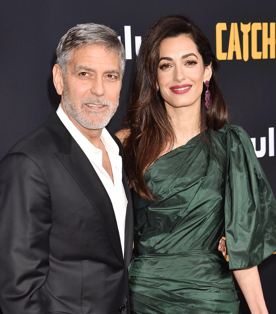 Амаль и Джордж Клуни на светском мероприятии