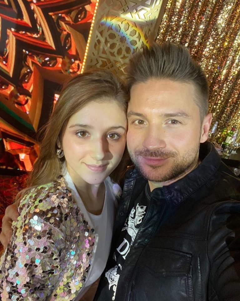 Сергей Лазарев с племянницей Алиной