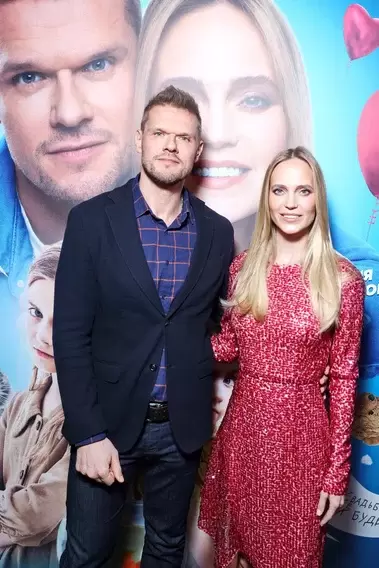 Глюкоза и Владимир Яглыч на премьере