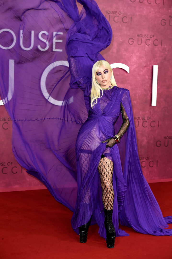 На премьере фильма «Дом Gucci»