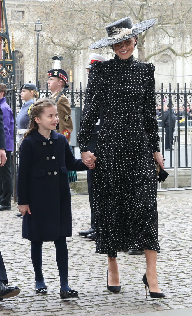 Кейт Миддлтон и принцесса Шарлотта