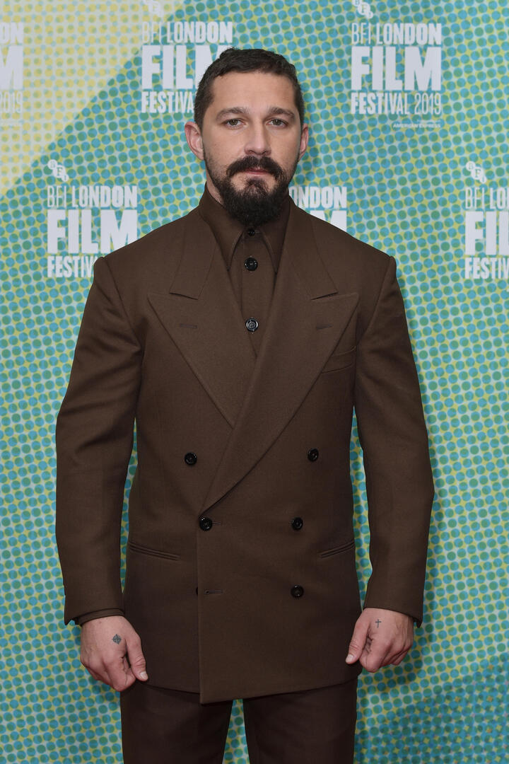 Актер Шайа ЛаБаф на премьере нового фильма