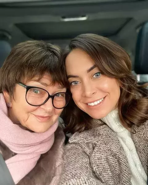 Наталья Фриске с мамой