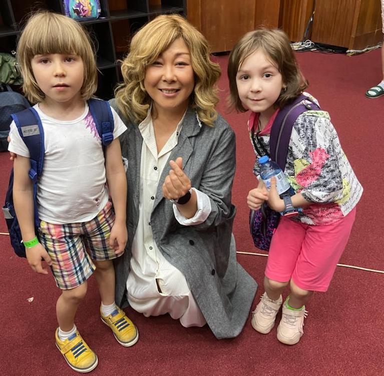 Анита Цой на мастер-классе