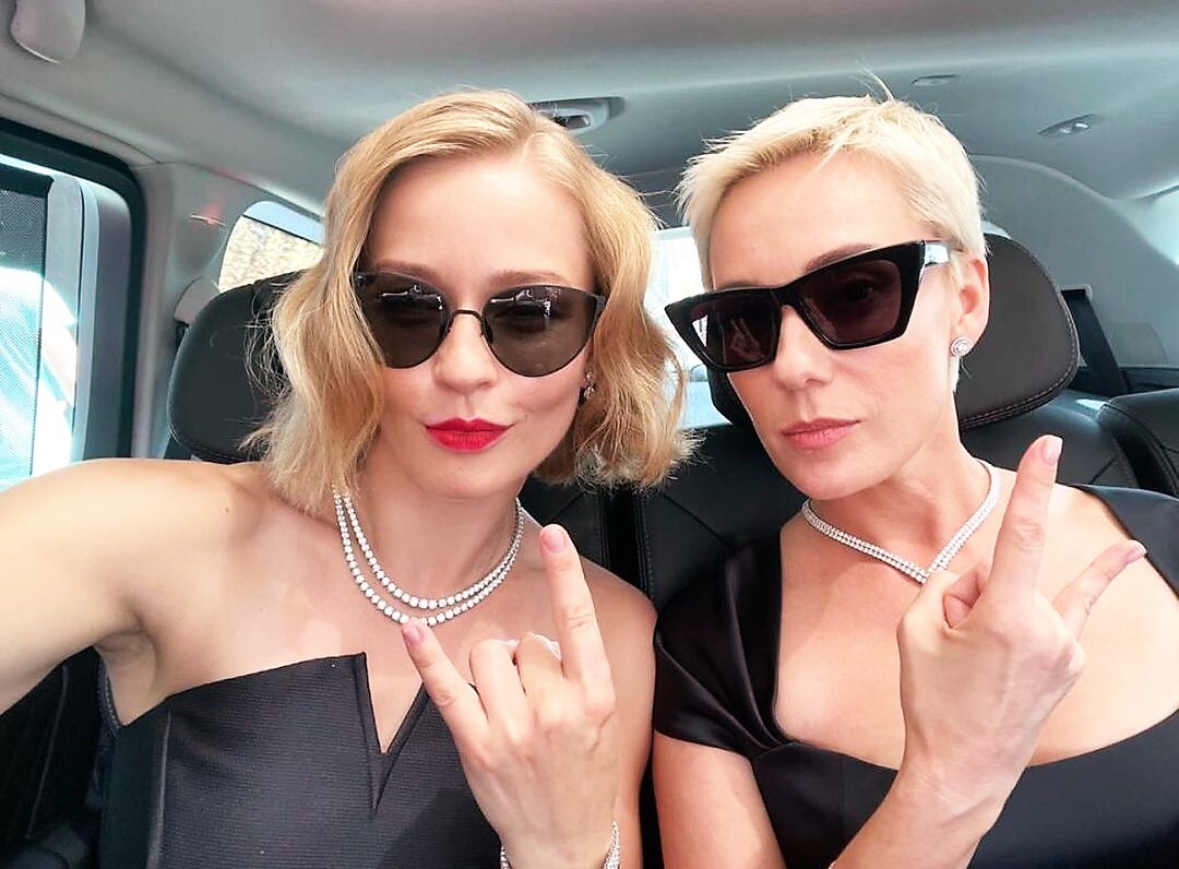 Юлия Пересильд и Чулпан Хаматова