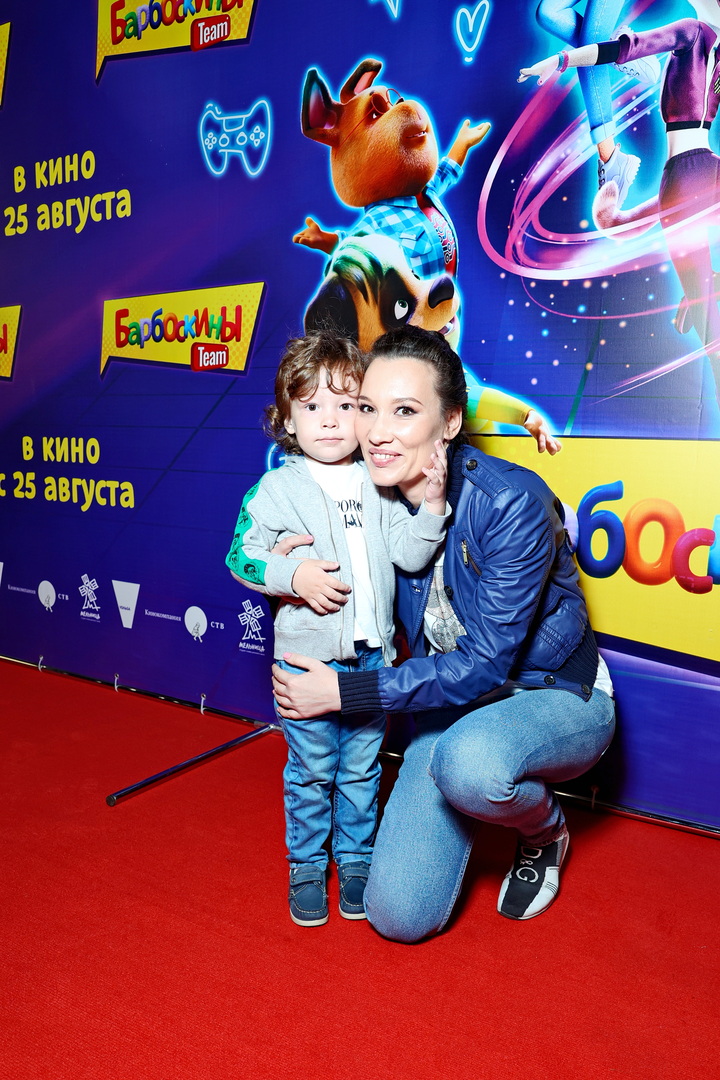 Екатерина Белоцерковская с сыном