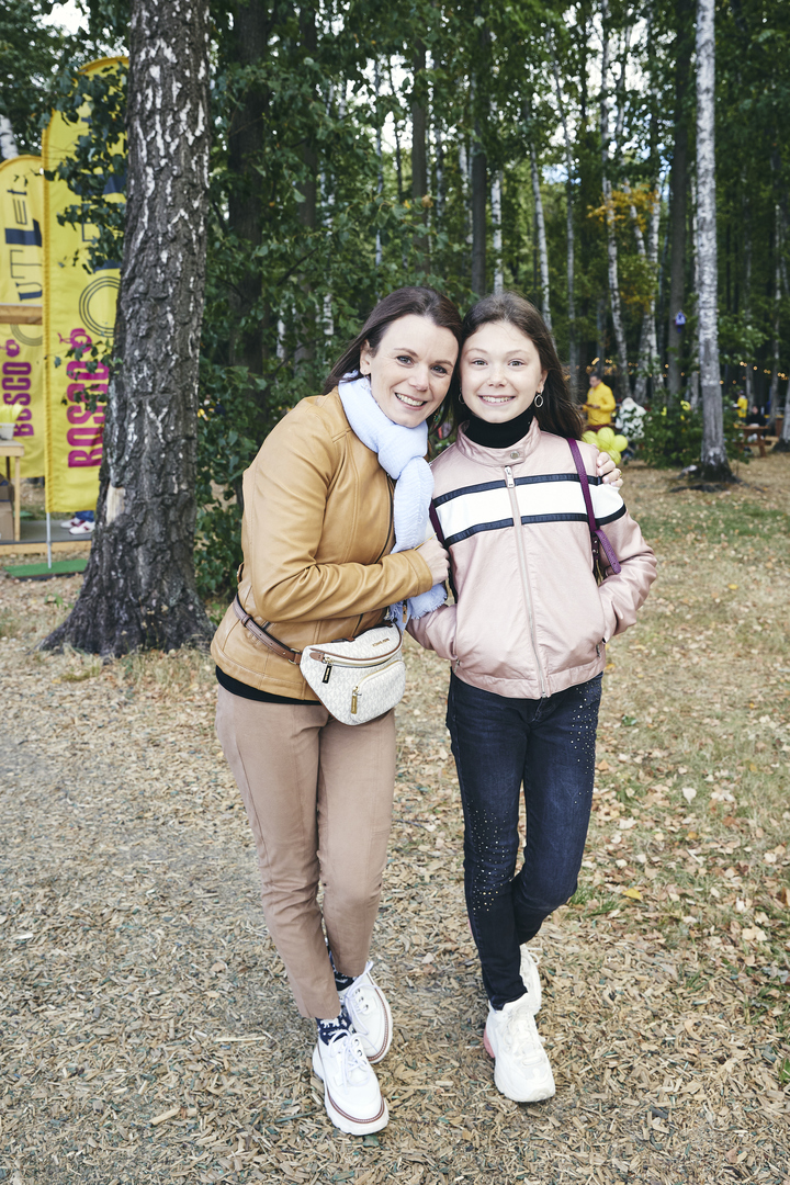 Мария Петрова с дочерью