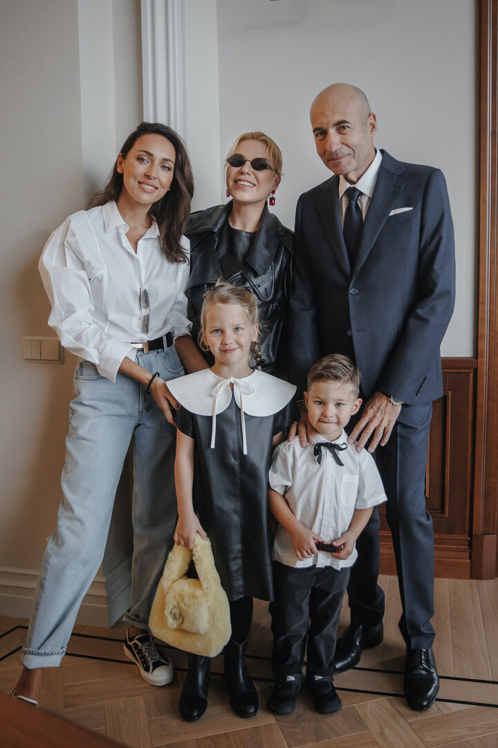 Алсу, Липа Тетерич с дочкой Мелиссой и сыном Никоном, Игорь Крутой