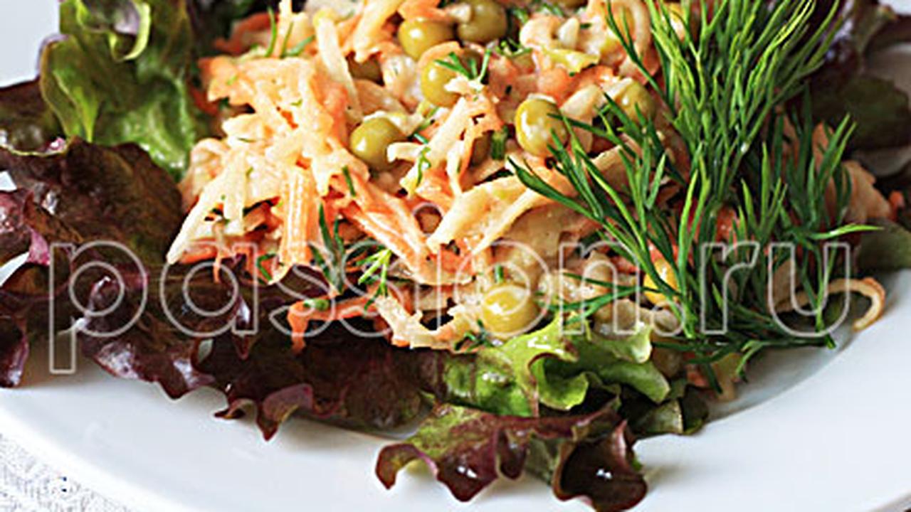 Салат из молодой моркови - Страсти