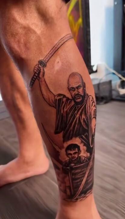 Рэпер Джиган показал, чем занимался, пока его жена Оксана Самойлова была на суде по разводу