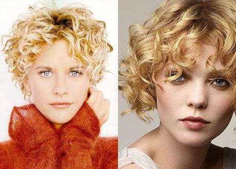 Красивый Прически Для Вьющихся И Коротких Волос Изображения