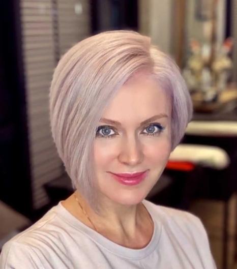 Натали с новой стрижкой