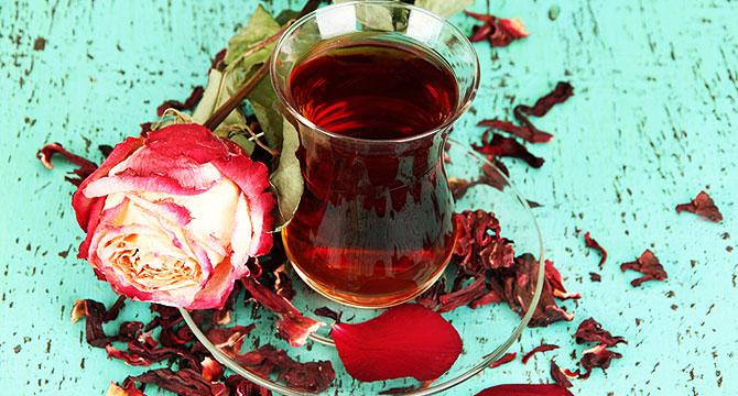 чай каркаде полезные свойства для похудения