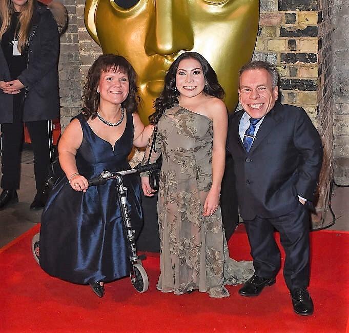 Уорвик и Саманта Дэвис с дочерью Анабель