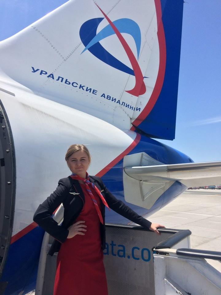 Бортпроводник Дарья Глушкова