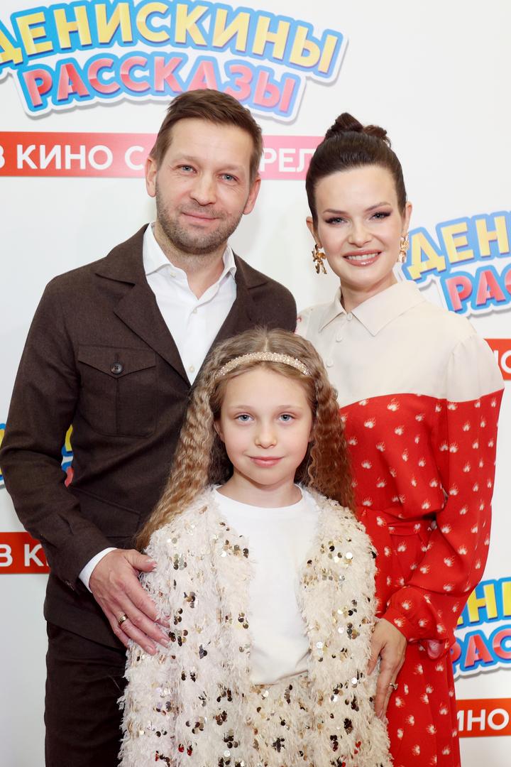 Анна Пескова с семьей