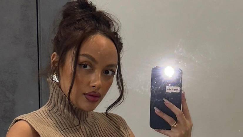 Экс-звезда «Дома-2» намекнула, что забеременела от футболиста Квинси Промеса