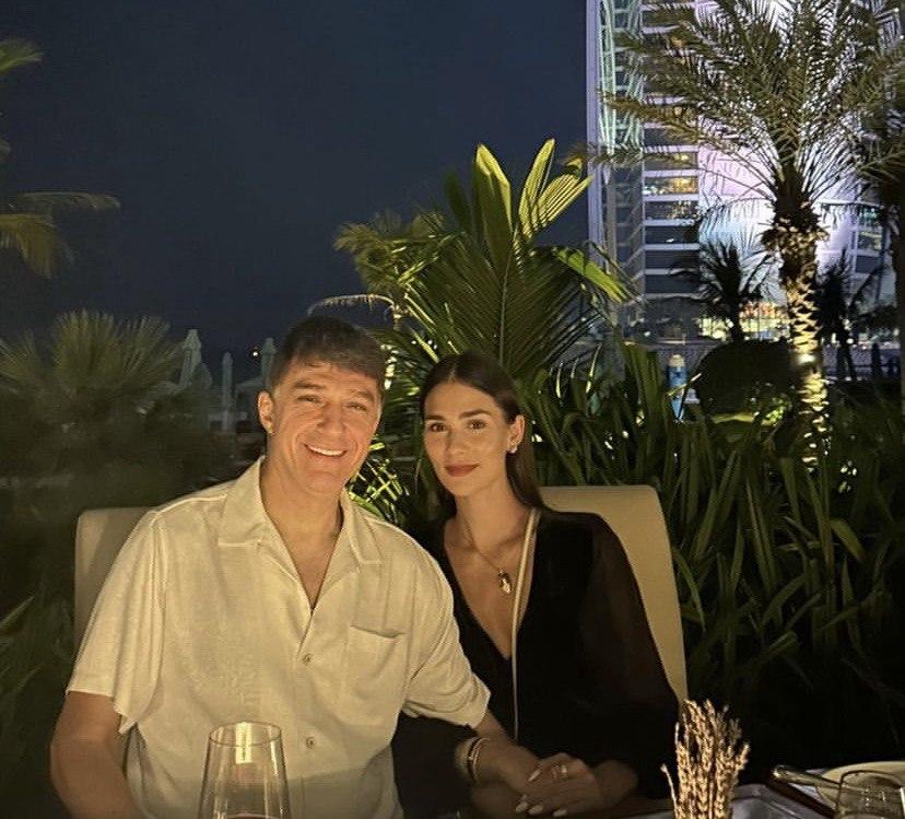 Настасья Овечкина с отцом