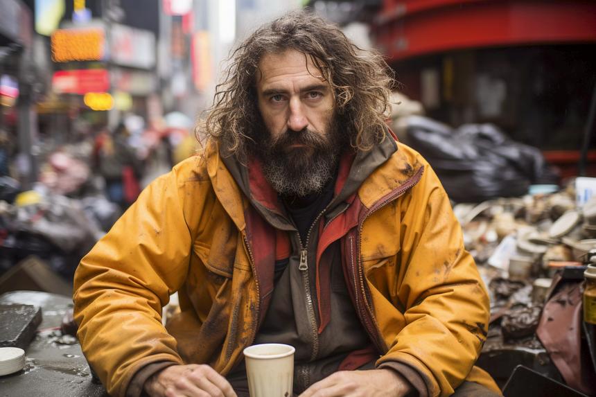 Пьяный подросток поджег бездомного после ссоры