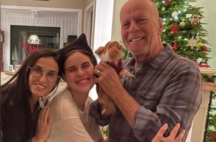 Жена Брюса Уиллиса не стала скрывать, что с детства мечтала о таком муже