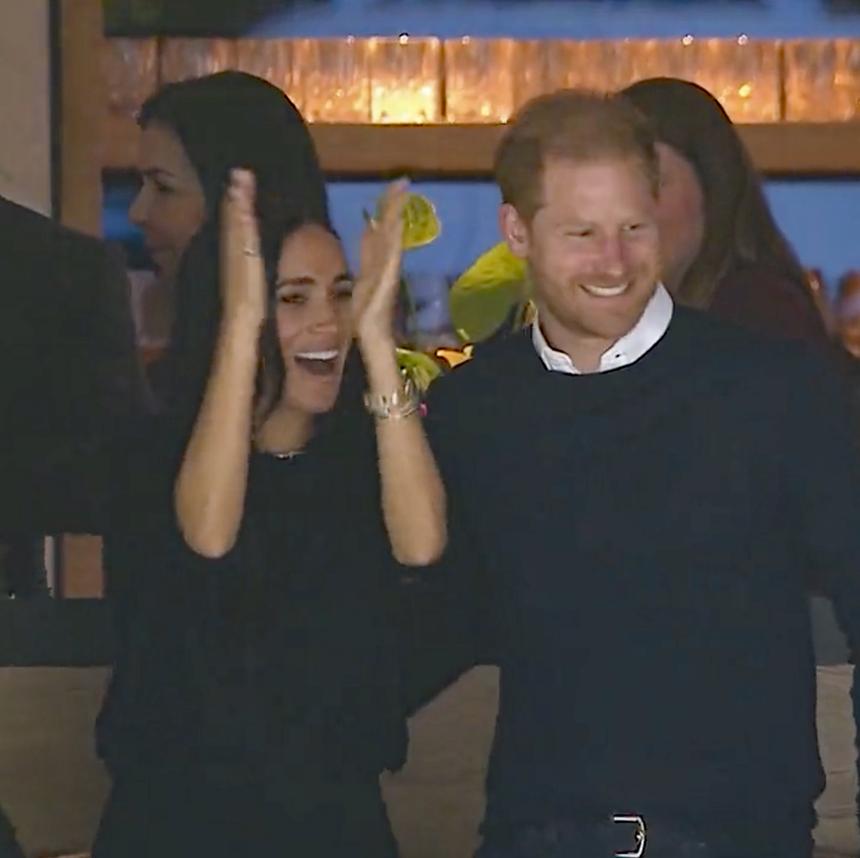 Принц Гарри и Меган Маркл не стали скрываться и появились на премьере фильма