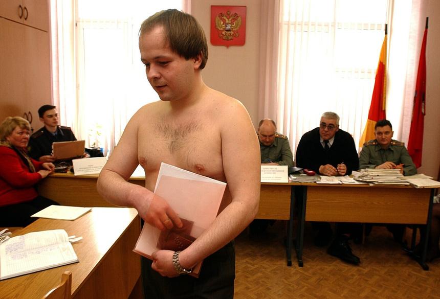 Призыв в военкомате  Москвы