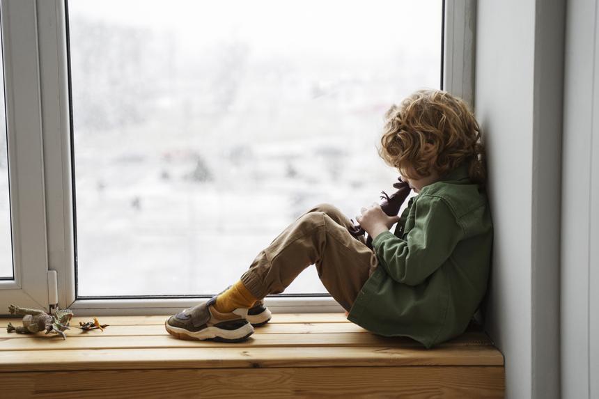 Ползал по козырьку окна на пятом этаже: пятилетнего ребенка изъяли из семьи в Новгородской области