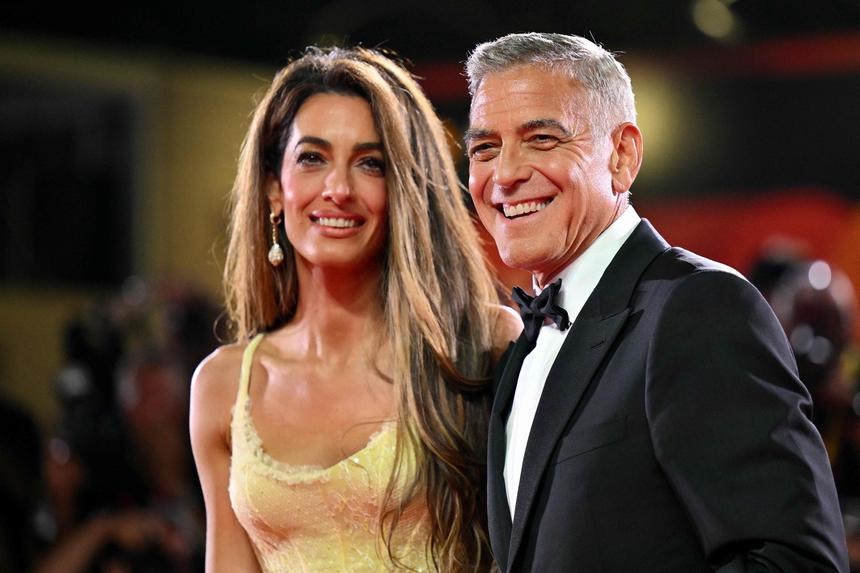 Джордж Клуни признался, что за 10 лет брака ни разу не ссорился с женой Амаль