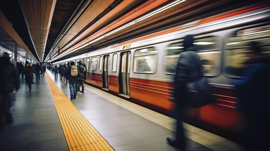 В московском метро 62-летний пьяный мужчина упал на женщину и сломал ей ногу