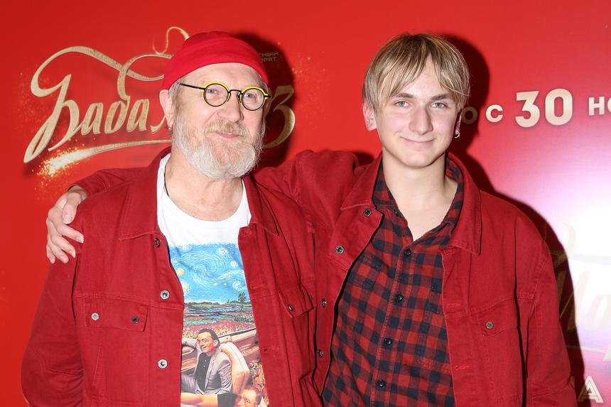 Виктор Бычков с сыном