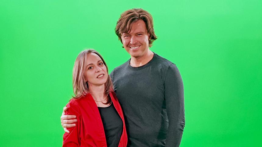 Олеся Довлатова и Прохор Шаляпин