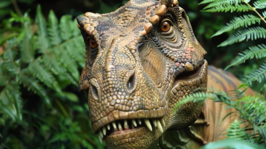 Мужчина трагически погиб внутри огромной статуи динозавра