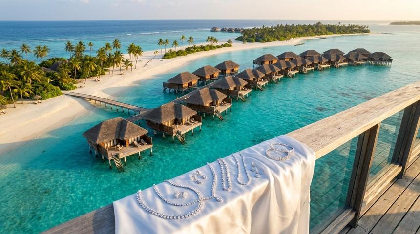 «В бикини на Мальдивах и в серьгах за 2 миллиона»: Юлианна Караулова показала два ярких образа